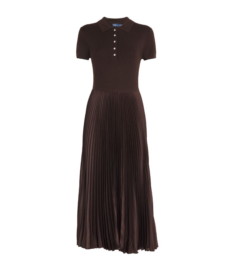 Polo Ralph Lauren Polo Ralph Lauren Wool-Silk-Cashmere Midi Dress