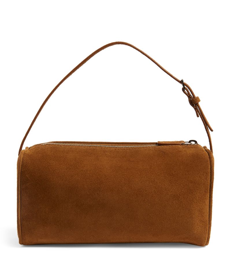 The Row The Row Suede '90s Top-Handle Bag