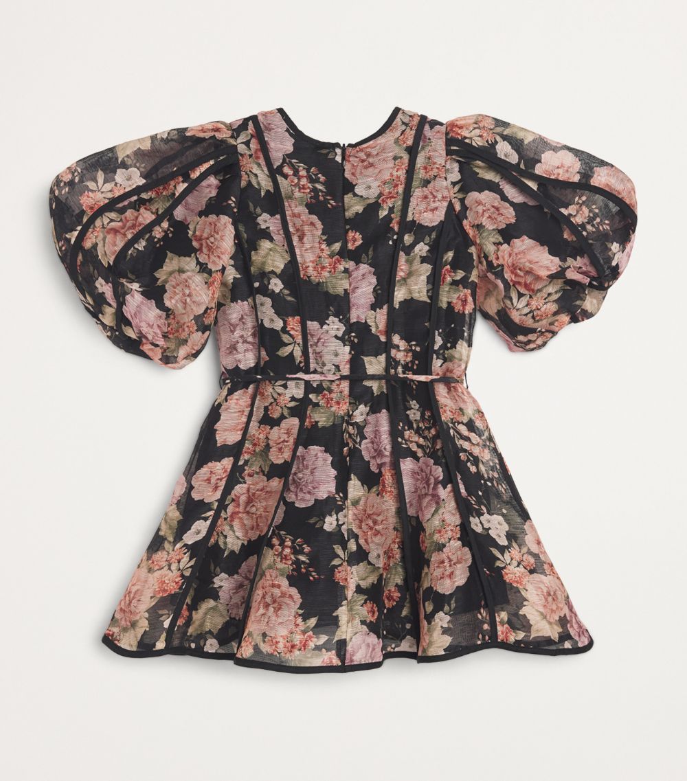  Petite Amalie Floral Puff-Sleeve Dress (4-16 Years)