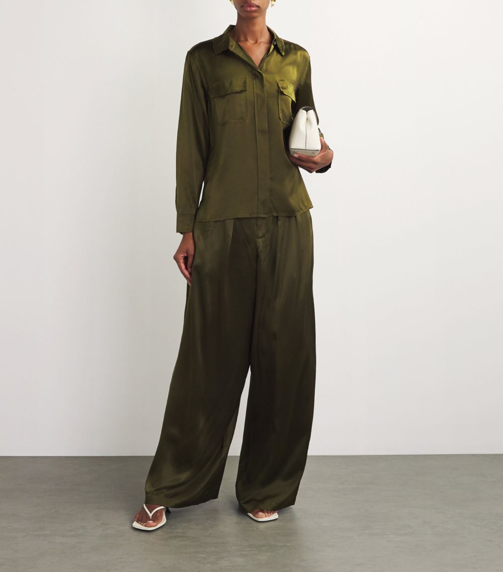 Frame Frame Silk Utility Shirt