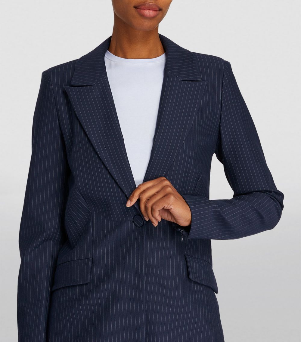 Good American Good American Pinstripe Sculpted Blazer