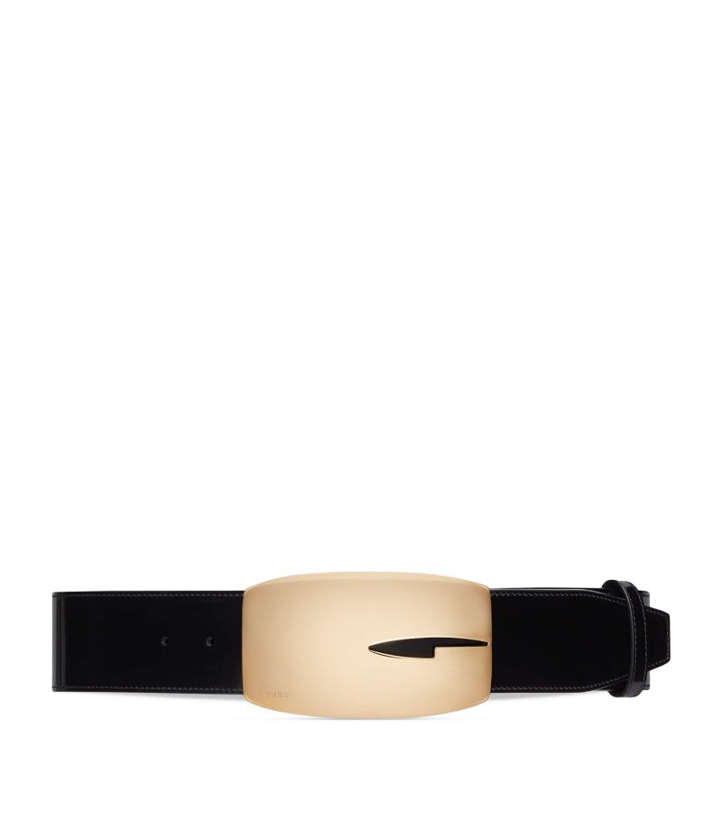 Gucci Gucci Leather G Buckle Belt