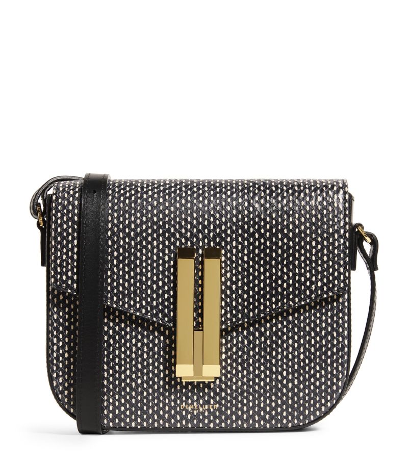 Demellier Demellier Snake-Embossed Leather Vancouver Cross-Body Bag