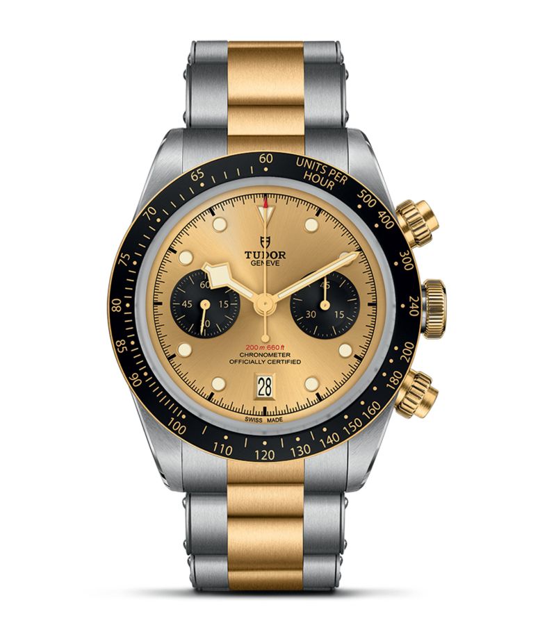 Tudor Tudor Black Bay Chrono Stainless Steel And Yellow Gold Watch 41Mm