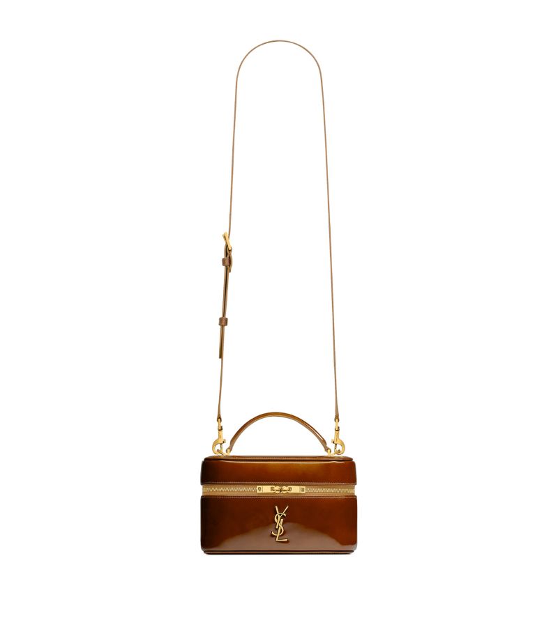 Saint Laurent Saint Laurent Mini Patent Leather Gaby Top-Handle Bag