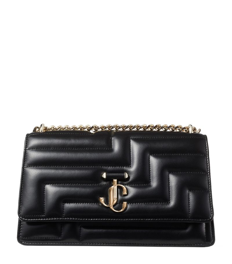 Jimmy Choo Jimmy Choo Medium Quilted Leather Avenue Avenue Shoulder Bag