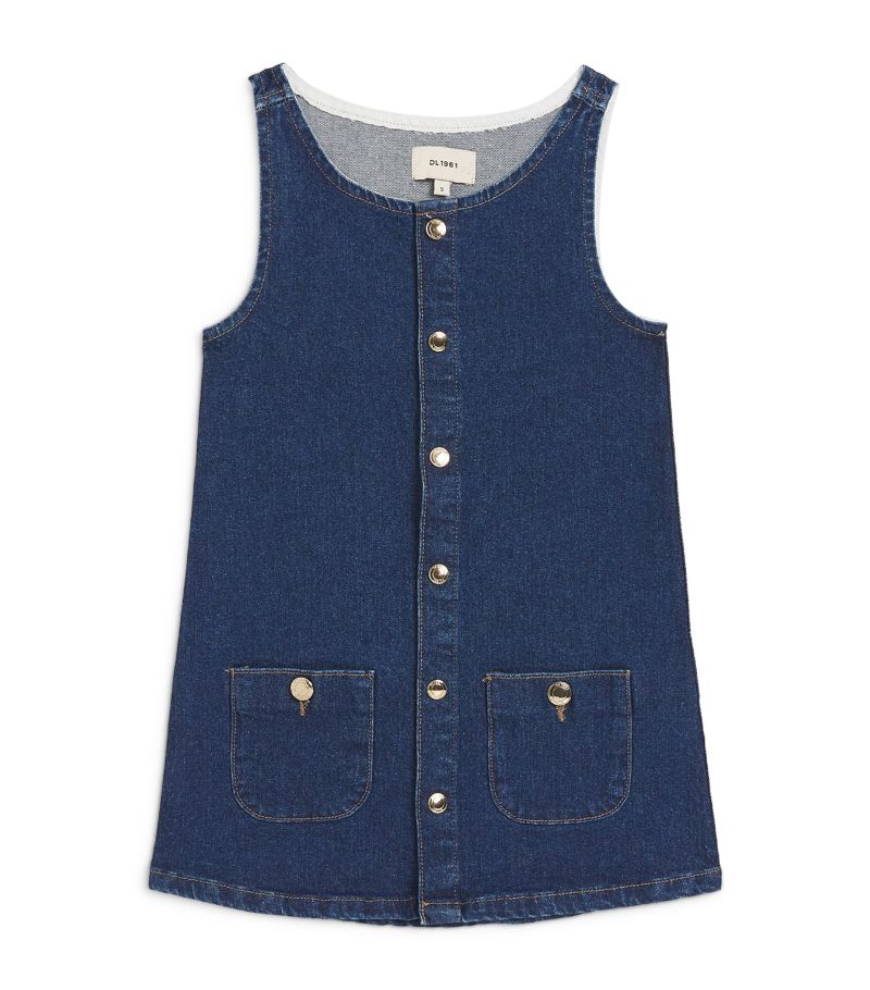  Dl1961 Kids Denim Sleeveless Hannah Dress