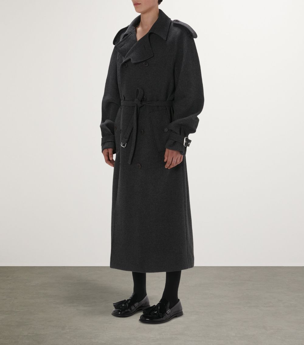 Jw Anderson Jw Anderson Wool-Blend Trench Coat