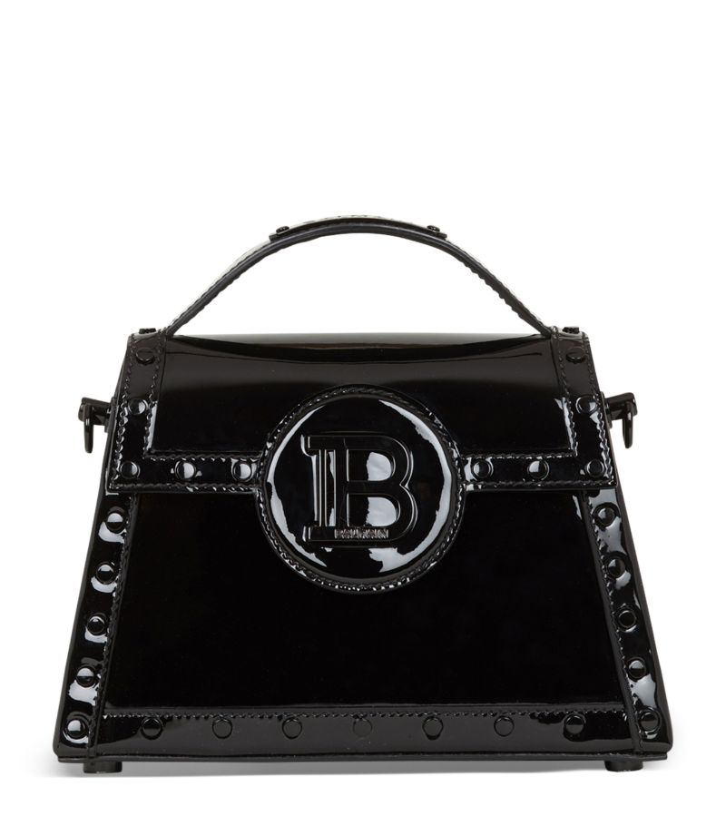 Balmain Balmain Leather B-Buzz Dynasty Top-Handle Bag