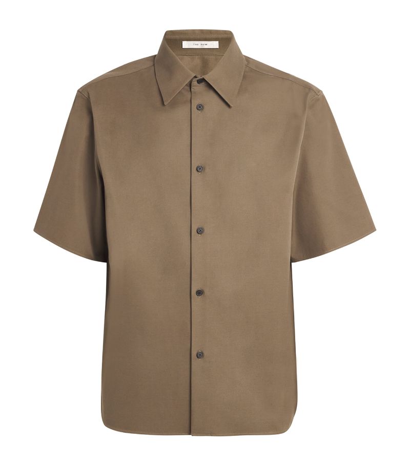 The Row The Row Patrick Cotton-Cashmere Shirt