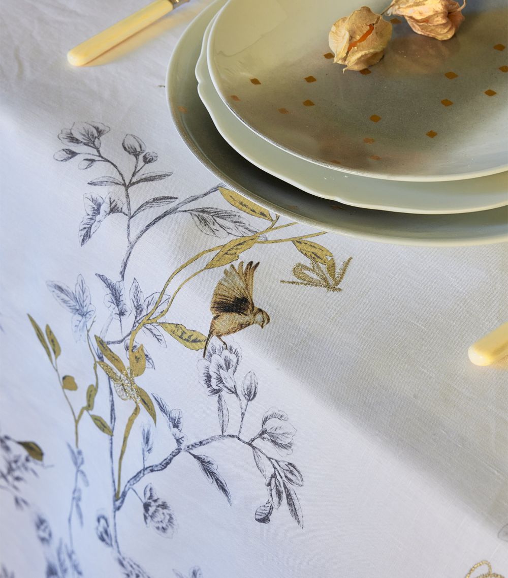Alexandre Turpault Alexandre Turpault Linen Botanical Tablecloth (170Cm X 320Cm)