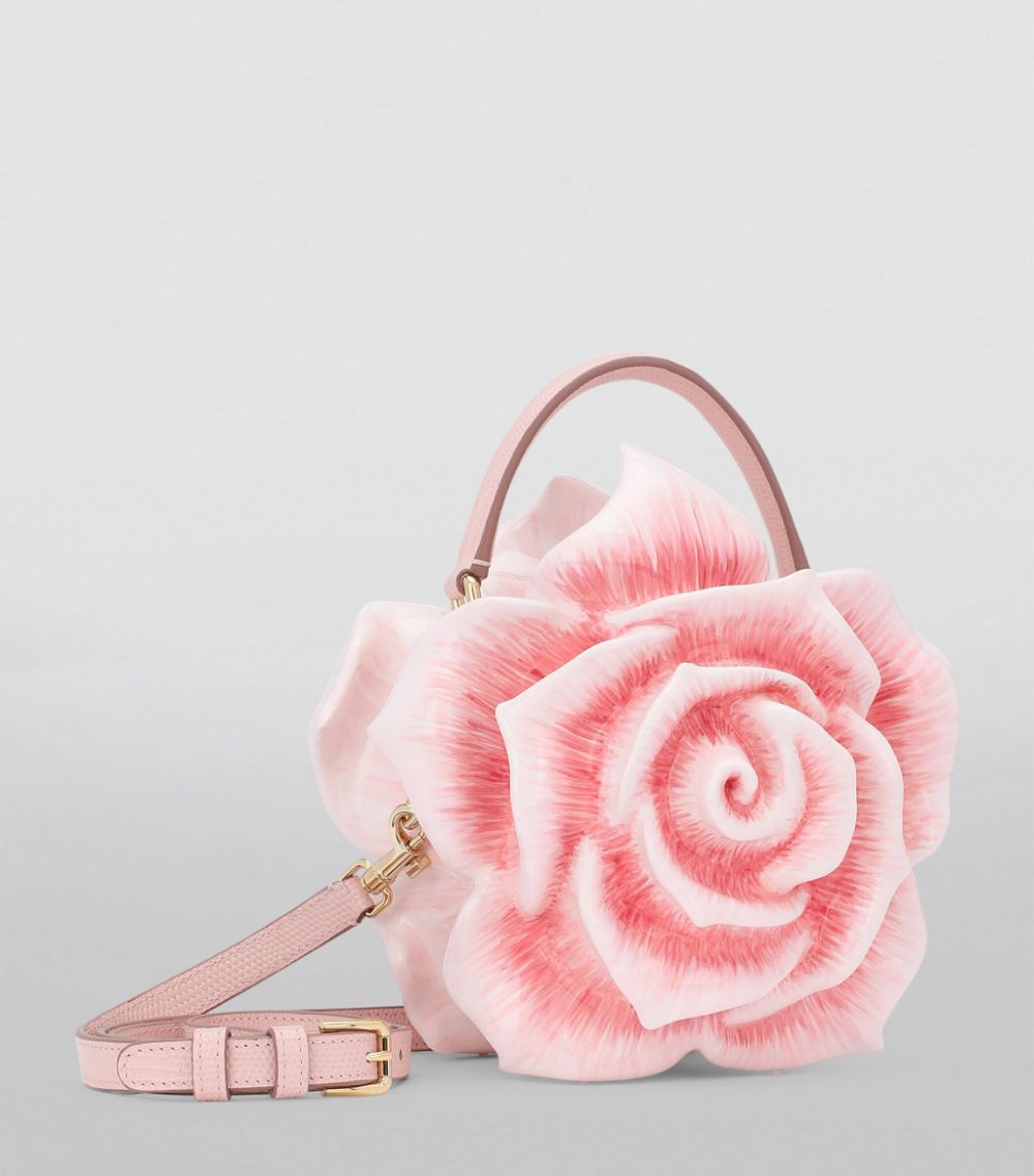 Dolce & Gabbana Dolce & Gabbana Flower Top-Handle Bag