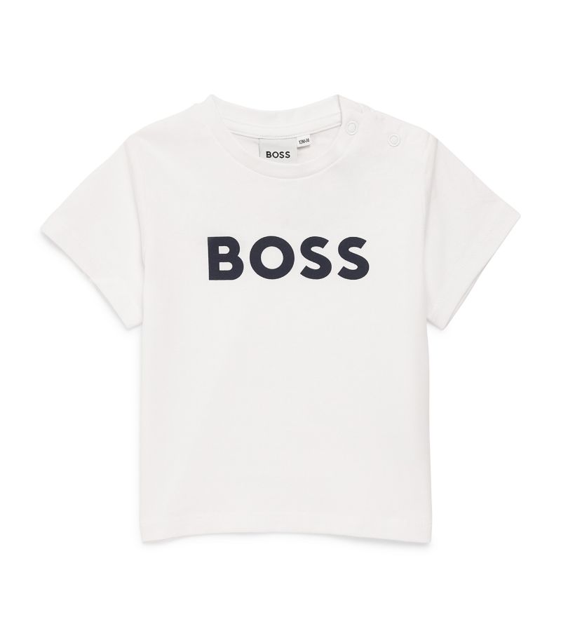 Boss Kidswear Boss Kidswear Cotton Logo T-Shirt (36 Months)