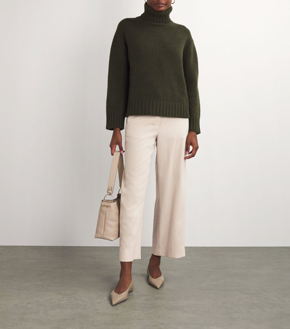 Max Mara Max Mara Drawstring Tailored Trousers