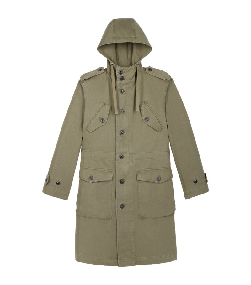 The Kooples The Kooples Cotton Hooded Parka