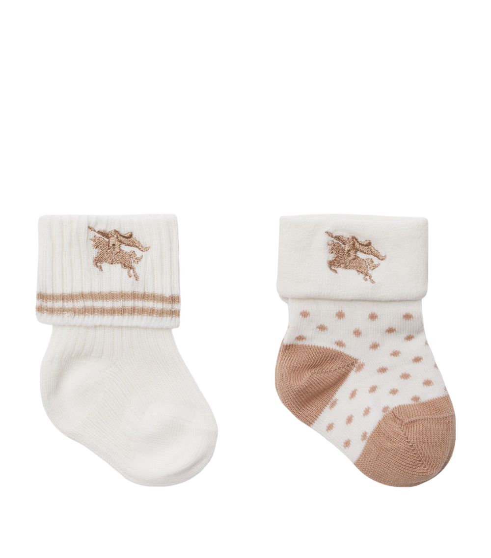 Burberry Burberry Kids Ekd Socks (Pack Of 2)