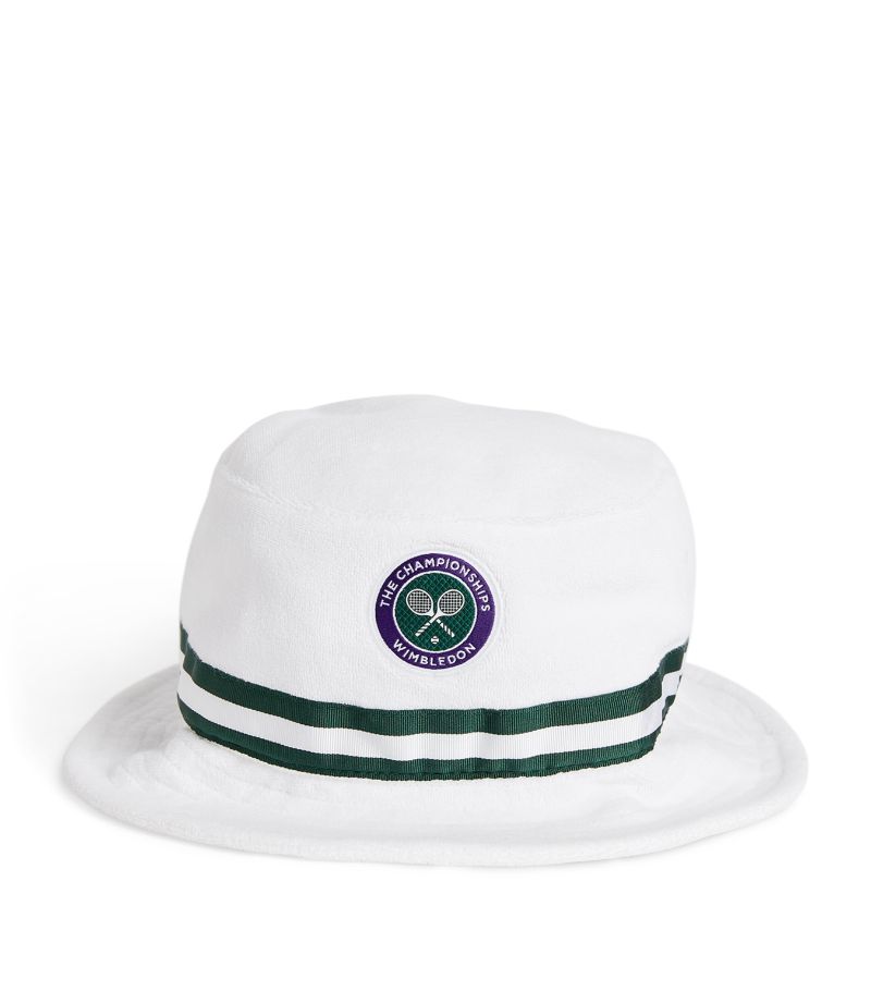 Rlx Ralph Lauren Rlx Ralph Lauren X Wimbledon Logo Bucket Hat