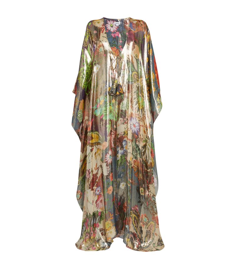 Torlowei Torlowei Silk Floral Adora Robe (One Size)