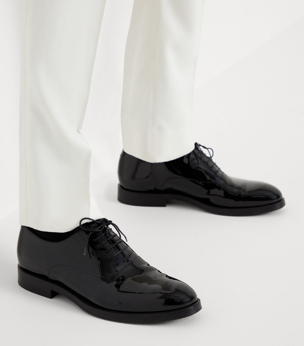 Brunello Cucinelli Brunello Cucinelli Patent Leather Oxford Shoes