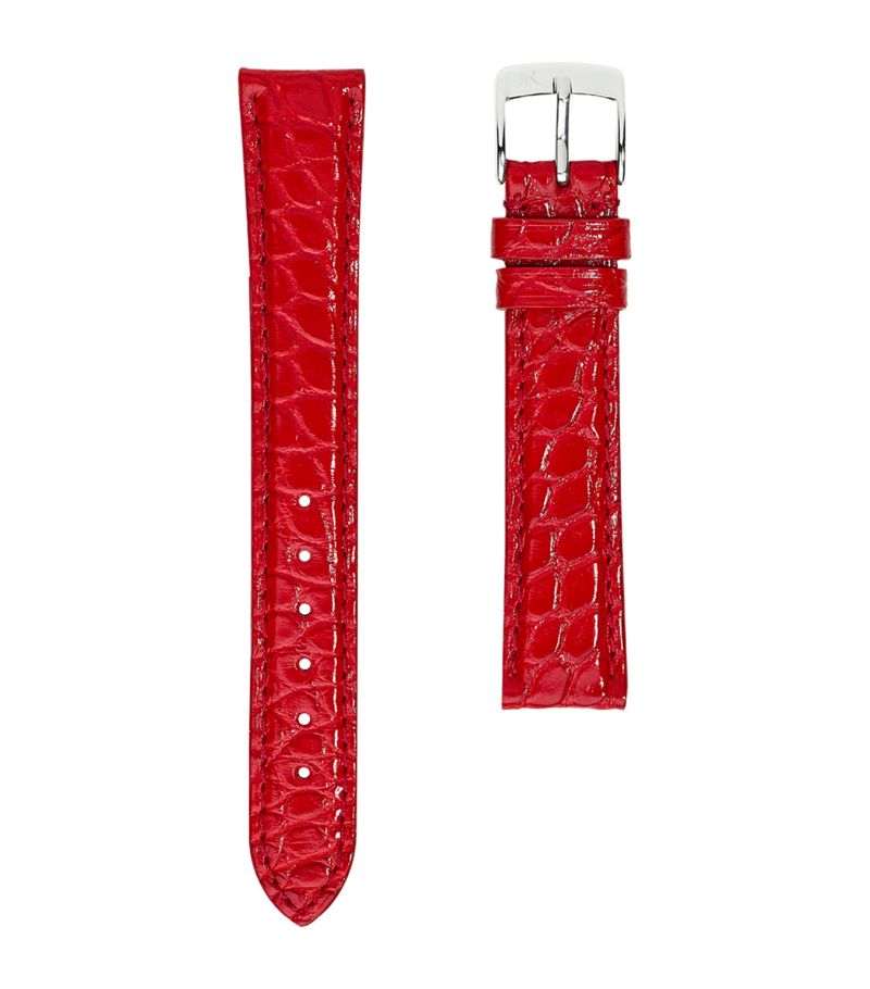 Jean Rousseau Jean Rousseau Classic 3.5 Alligator Leather Watch Strap (16Mm)