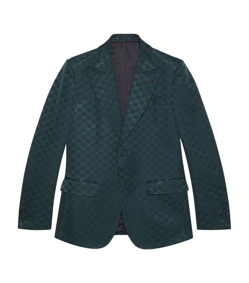 Gucci Gucci Gg Monogram Blazer