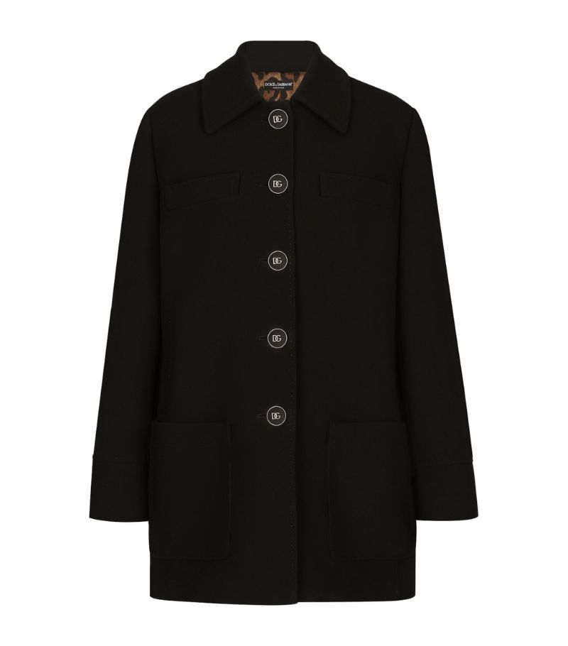 Dolce & Gabbana Dolce & Gabbana Wool Pea Coat