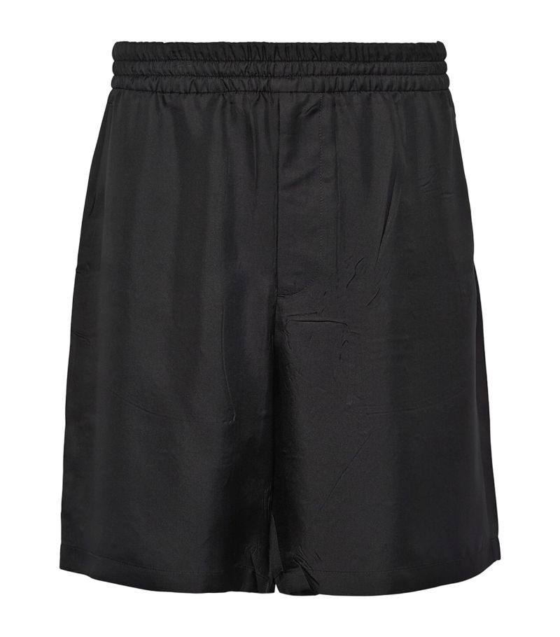 Prada Prada Silk Bermuda Shorts