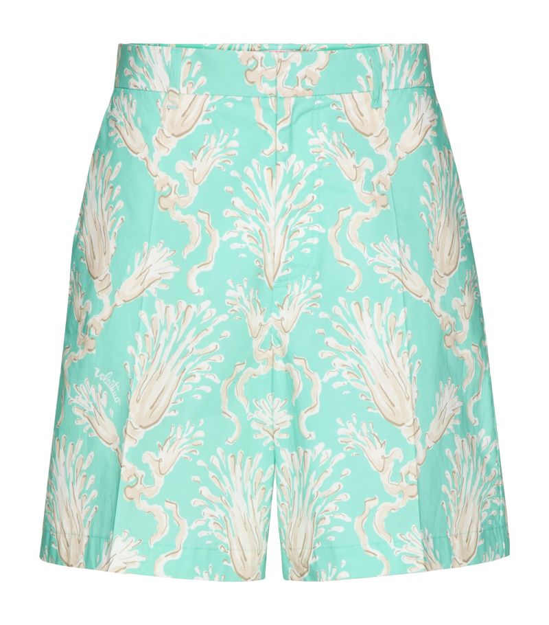 Valentino Valentino Cotton Printed Bermuda Shorts