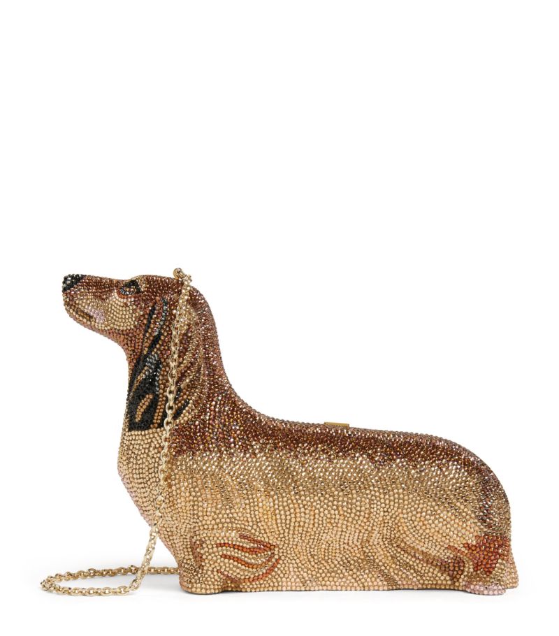 Judith Leiber Judith Leiber Embellished Juliet Dachshund Clutch Bag