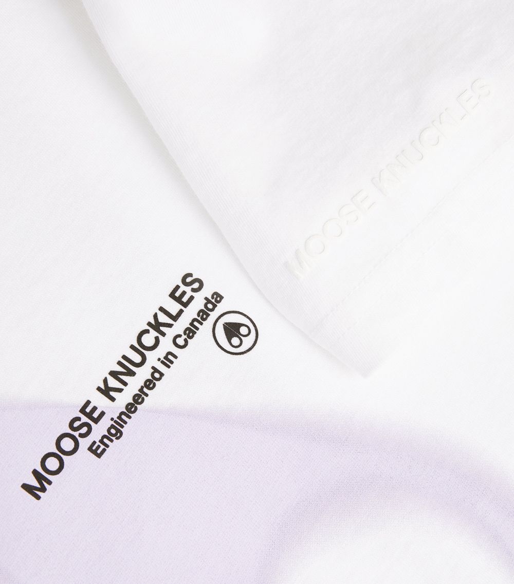 Moose Knuckles Moose Knuckles Airbrushed Logo Maurice T-Shirt
