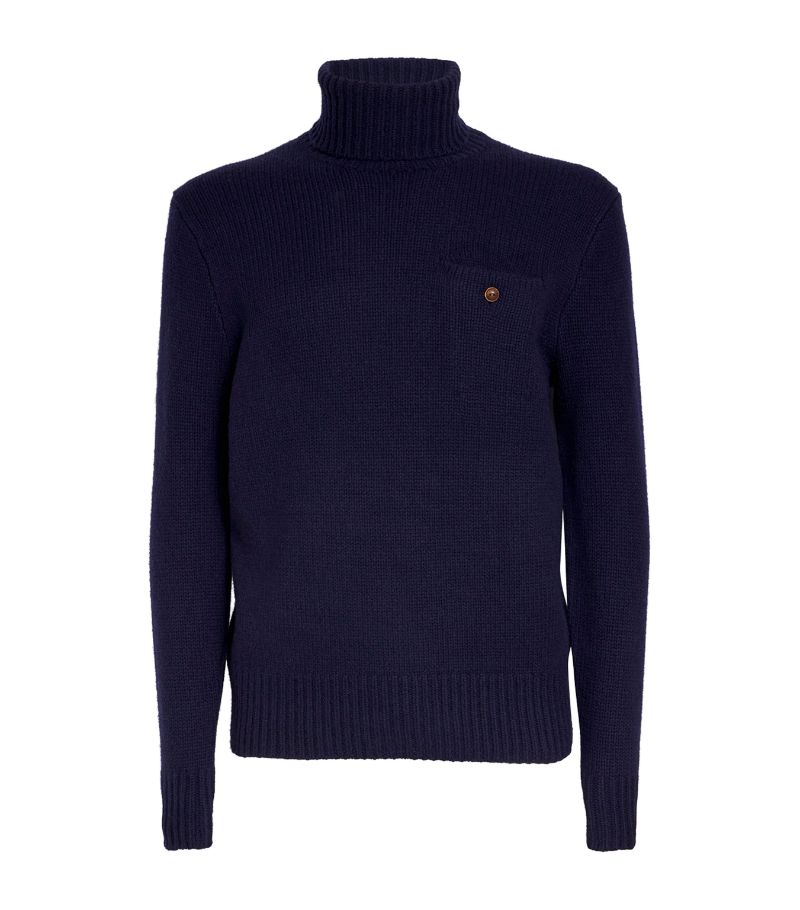 Polo Ralph Lauren Polo Ralph Lauren Wool-Cashmere Rollneck Sweater