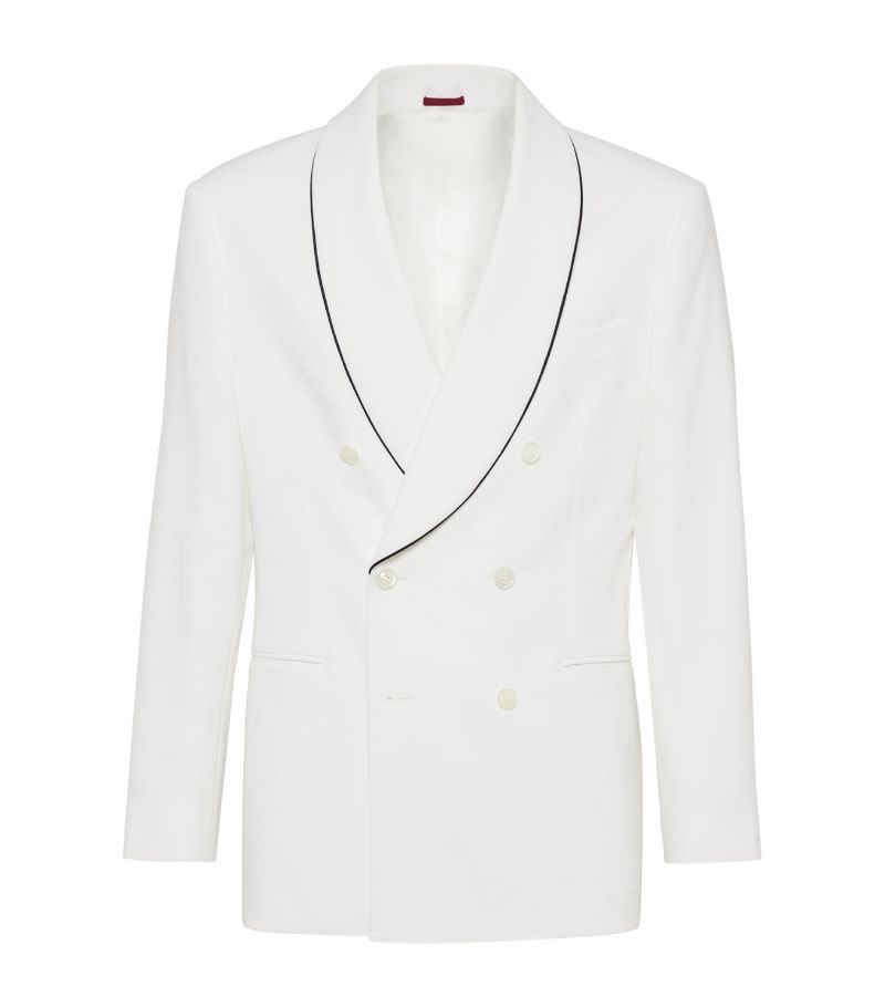 Brunello Cucinelli Brunello Cucinelli Crepe Shawl-Collar Tuxedo Jacket