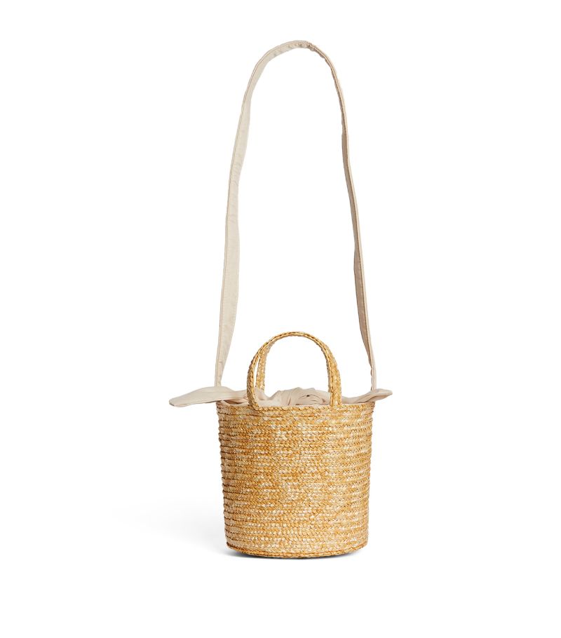 Il Gufo Il Gufo Small Woven Bucket Bag