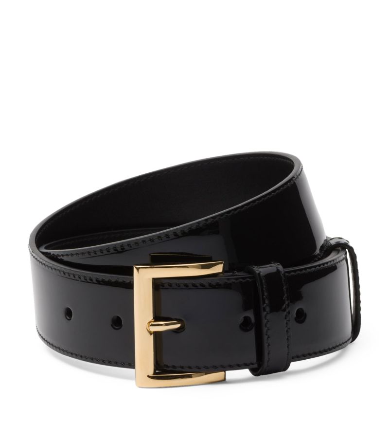 Prada Prada Patent Leather Belt