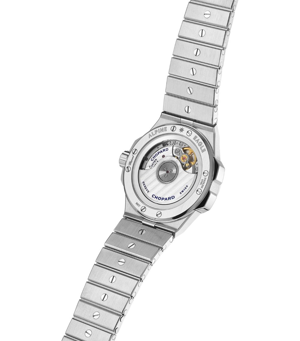 Chopard Chopard Stainless Steel And Diamond Alpine Eagle Watch 33Mm