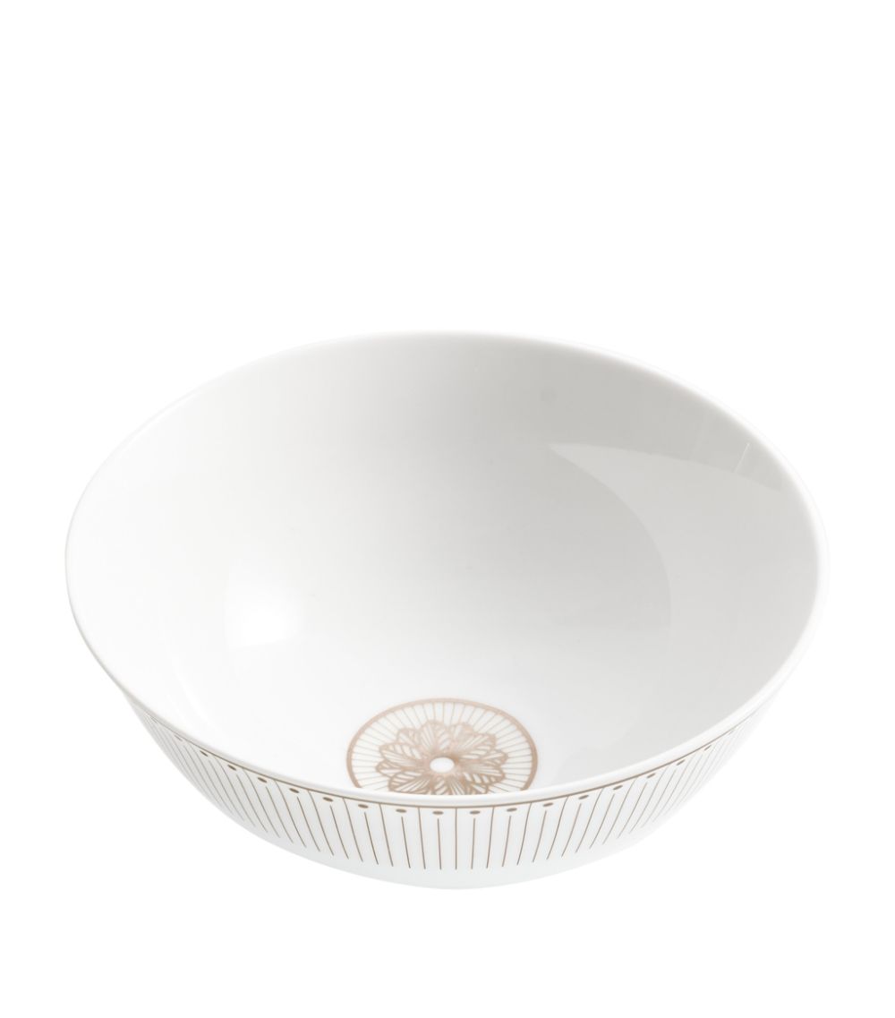 Christofle Christofle Porcelain Malmaison Platinum Impériale Rice Bowl (12Cm)