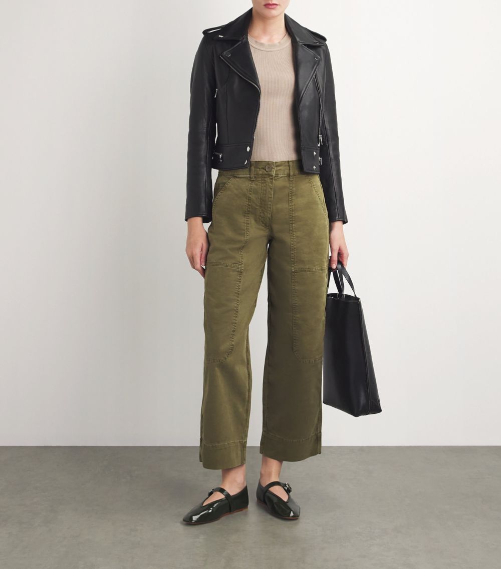 Me+Em Me+Em Stretch-Cotton Utility Trousers