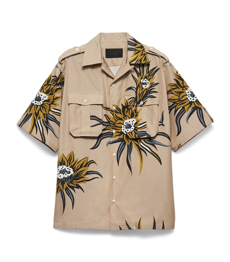 Prada Prada Cotton Short-Sleeve Shirt