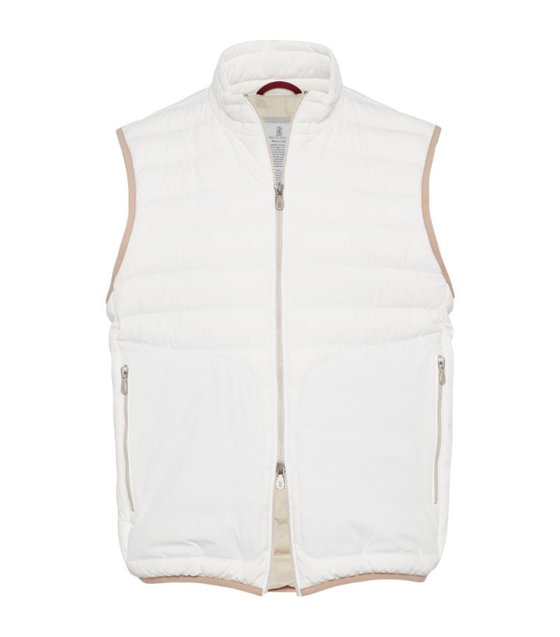 Brunello Cucinelli Brunello Cucinelli Water-Resistant Down Gilet