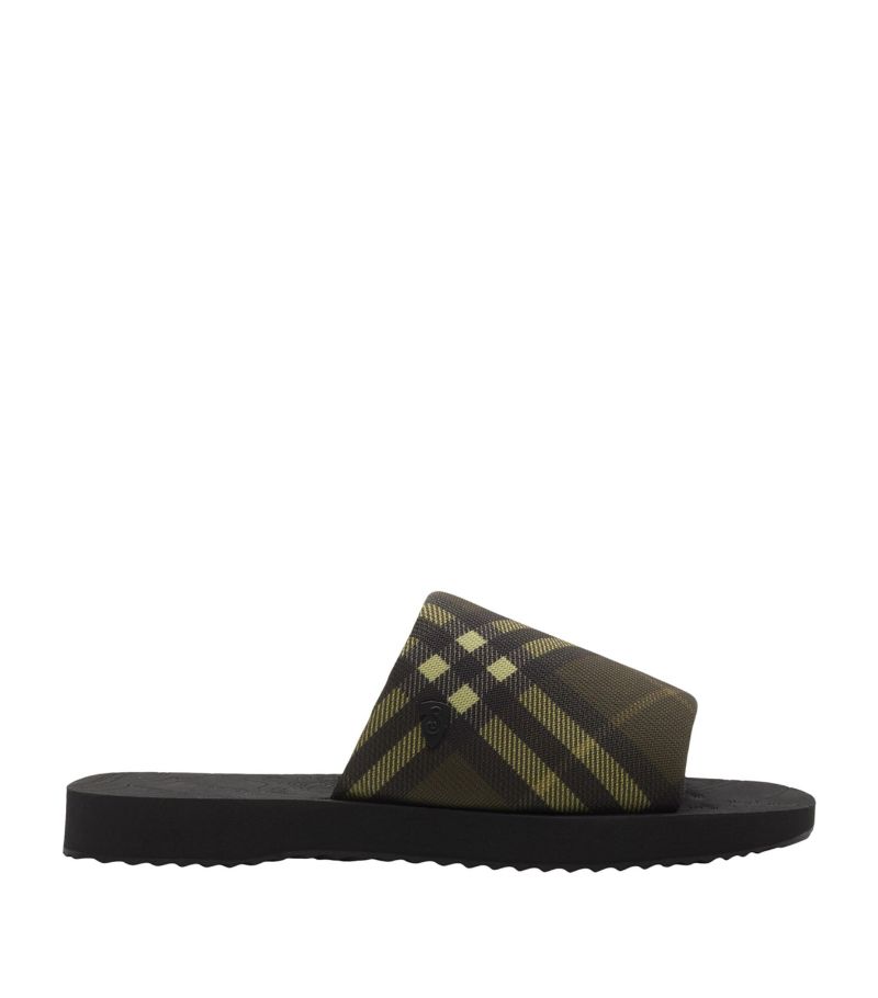 Burberry Burberry Check Trek Slides