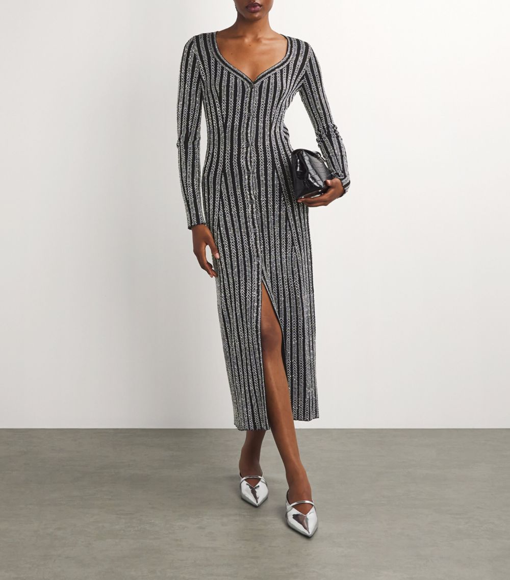 Missoni Missoni Metallic Sequinned Cardigan Dress