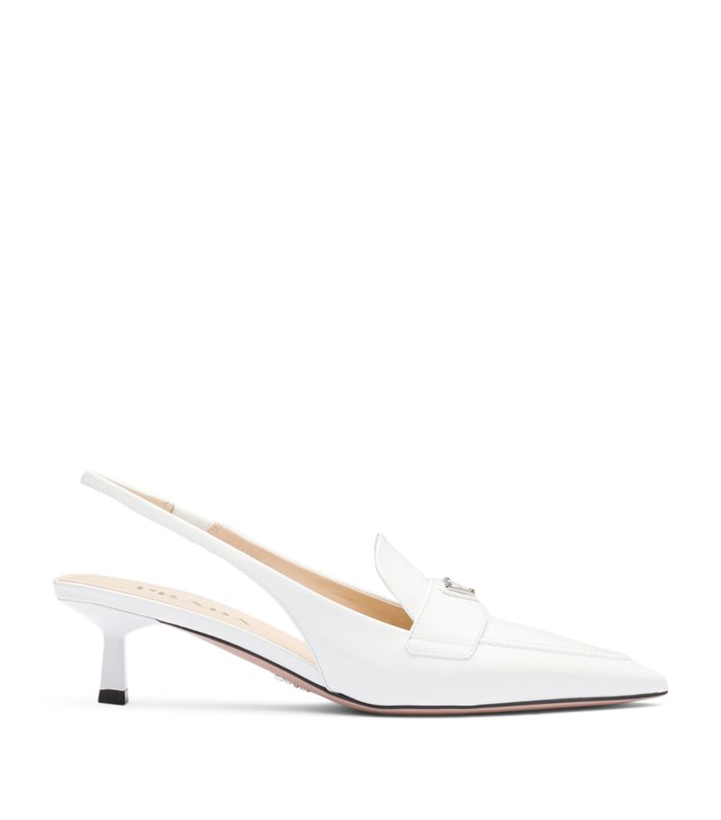 Prada Prada Patent Leather Slingback Pumps 45