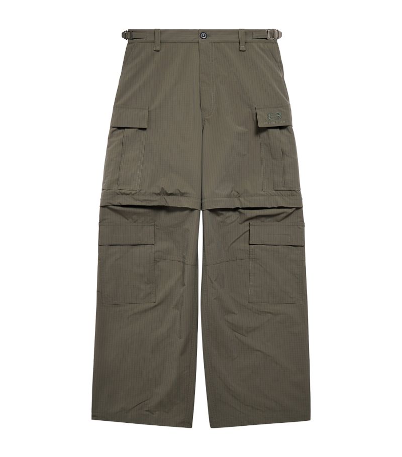 Balenciaga Balenciaga Check Cargo Trousers