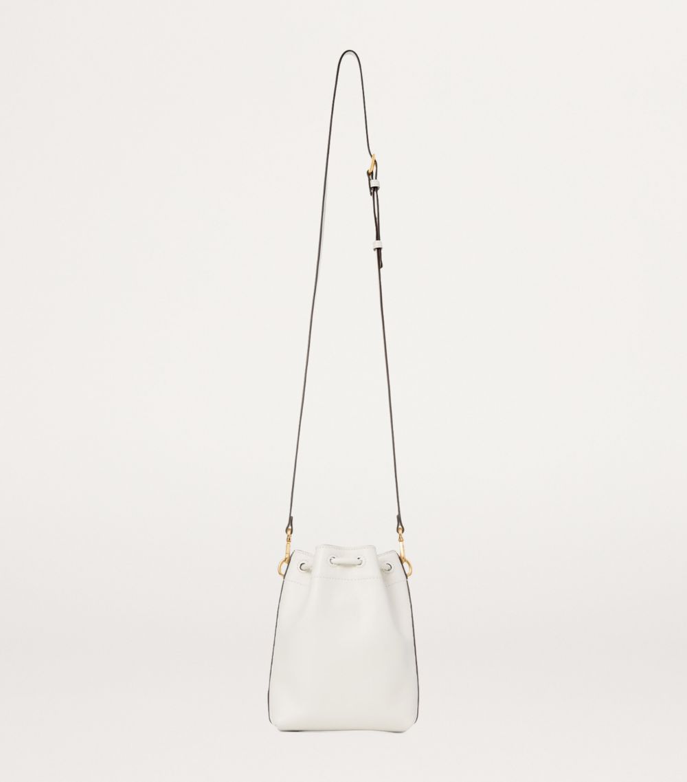 Jimmy Choo Jimmy Choo Mini Leather Cinch Bucket Bag