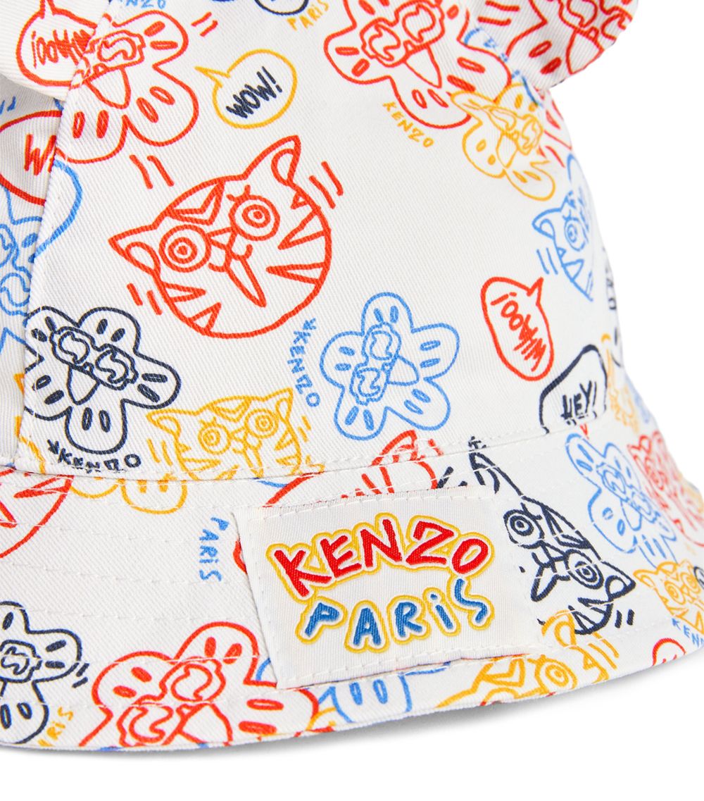 Kenzo Kids Kenzo Kids Cotton Bucket Hat