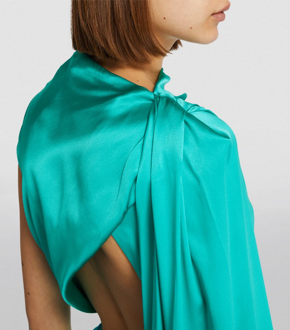 Roksanda Roksanda Silk Asymmetric Orien Gown