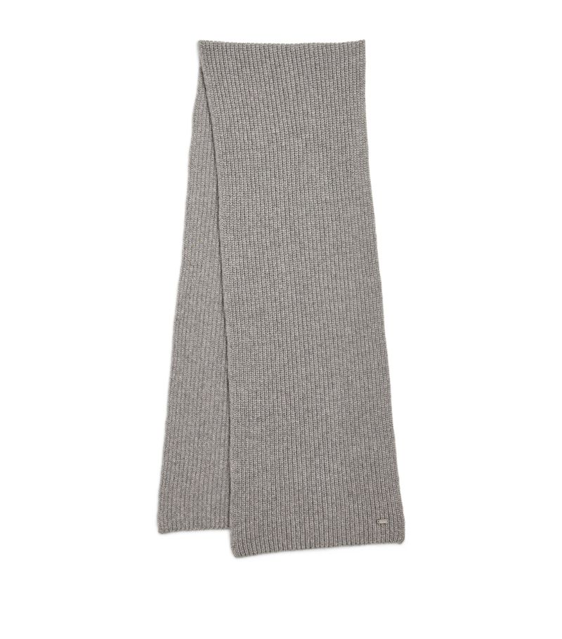 Herno Herno Cashmere Ribbed Scarf