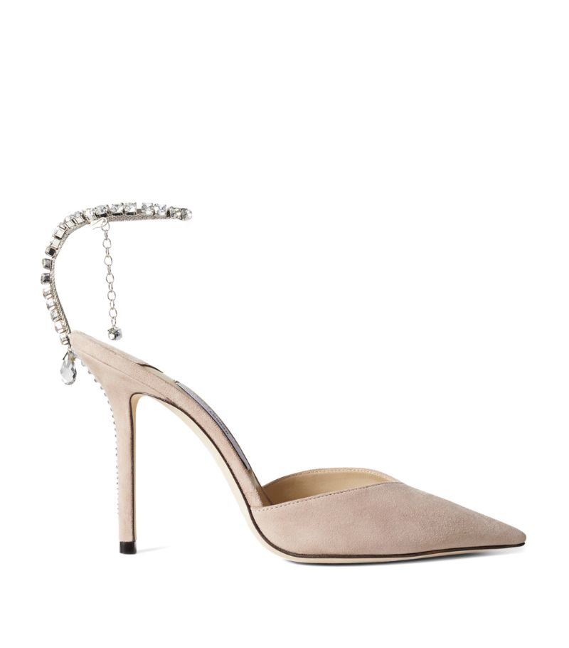 Jimmy Choo Jimmy Choo Saeda 100 Suede Pumps