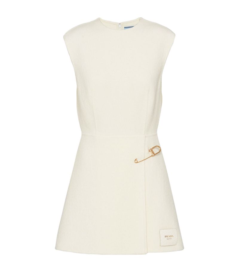 Prada Prada Safety Pin Mini Dress