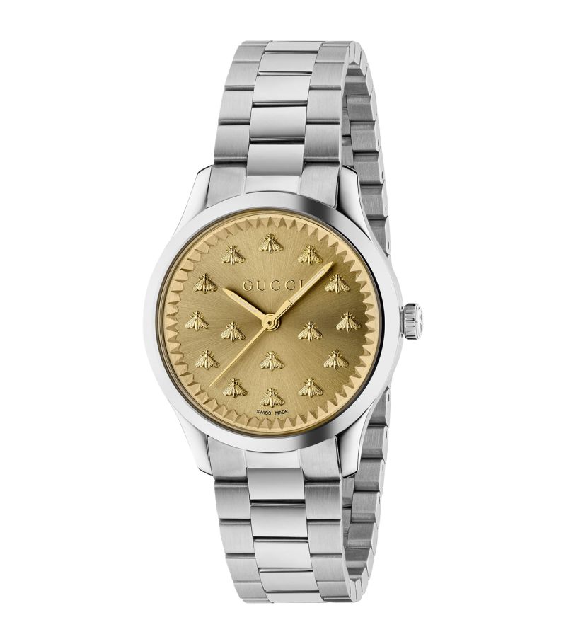 Gucci Gucci Steel G-Timeless Bee Watch 32Mm